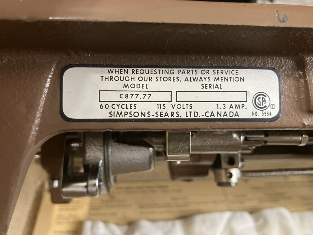 Kenmore C877.77 detail 15